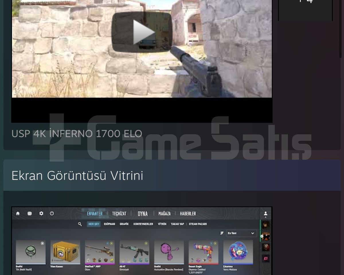 32 SEVİYE STEAM HESABI CS2 SEÇKİN 350
