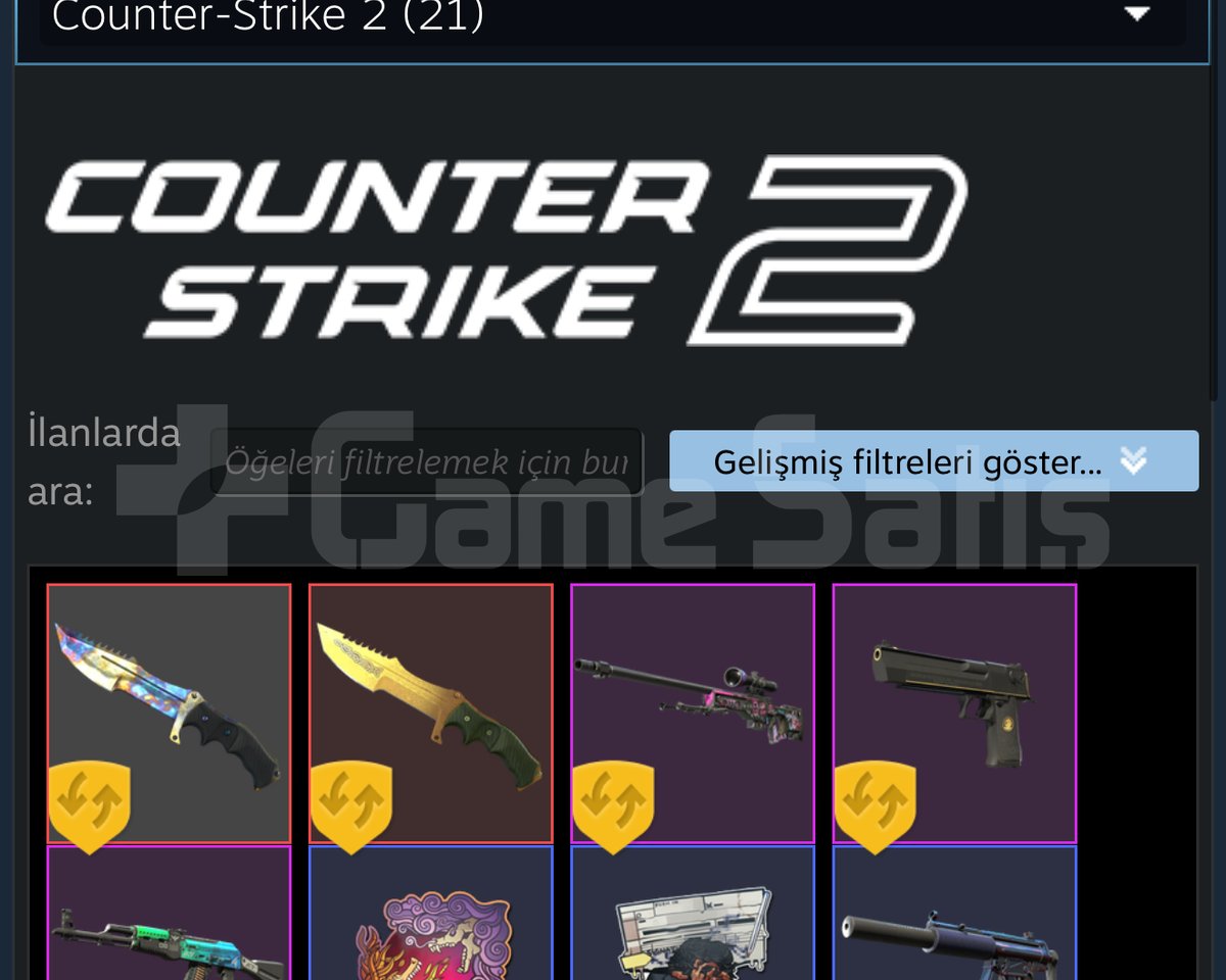 32 SEVİYE STEAM HESABI CS2 SEÇKİN 350
