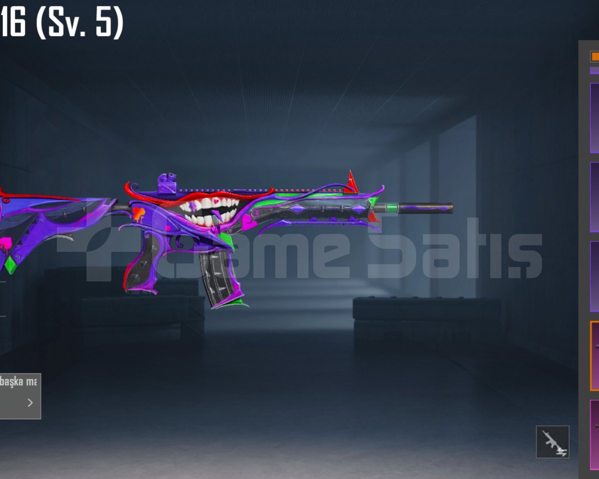 3 ADET ZIRH X & MASKARA M416 DOLU HESAP