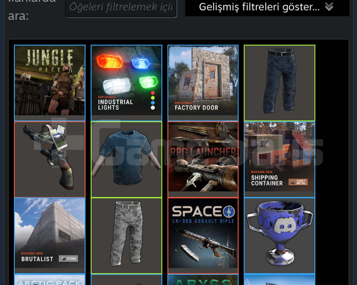 Rust bol dlcli steam hesabı