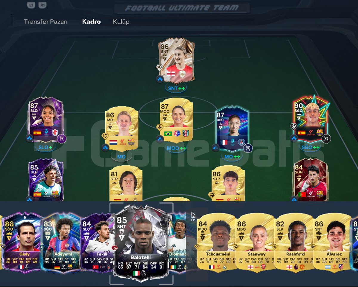 FC27 SATILIK HESAP 2K FC FULLPAS+1MKADRO
