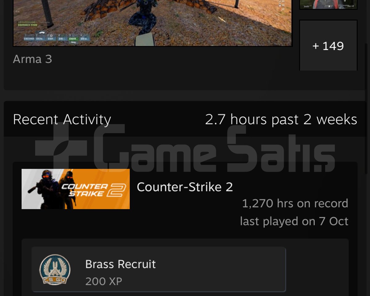 BOL SKİN DOLU STEAM HESABI VE OYUNLARLA