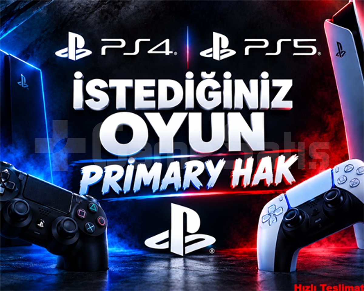 İSTEDİĞİNİZ OYUN PRİMARY HAK +GARANTİ