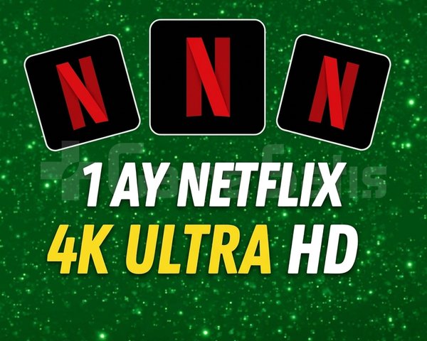 1 Ay Garantili - Netflix 4K Ultra HD