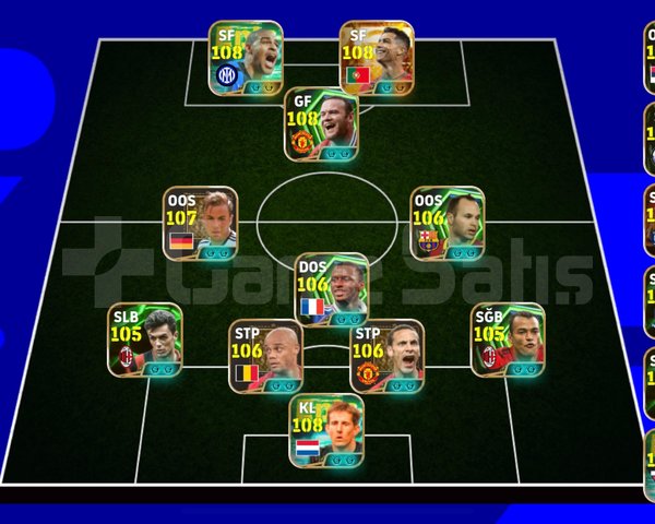 KG 3295 4 BOMBACI+RONALDO+ROONEY+VİERA+A