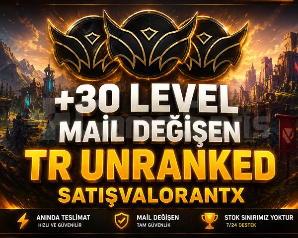 TR - UNRANKED - MAİL DEĞİŞEN!