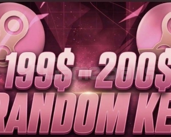 199-200 DOLAR STEAM RANDOM KEY