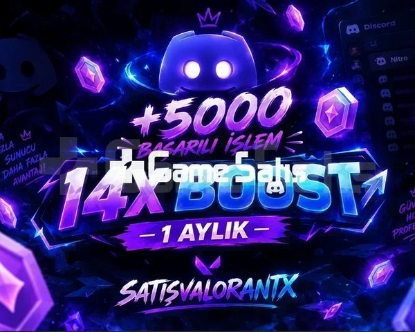 14X BOOST AYLIK - DİREK TESLİMAT!
