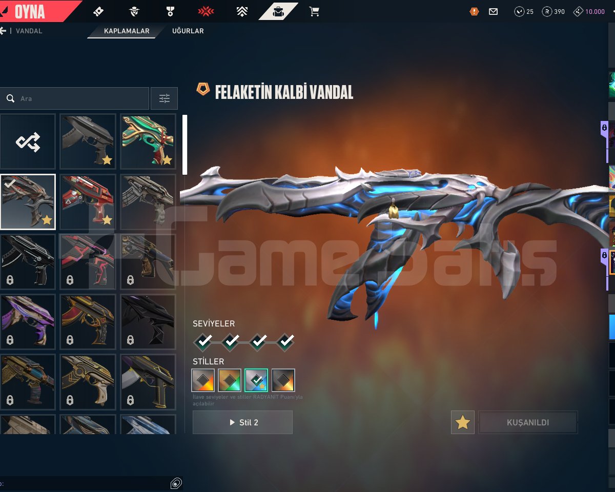 3 Vandal 2 Phantam On Numara Hesap