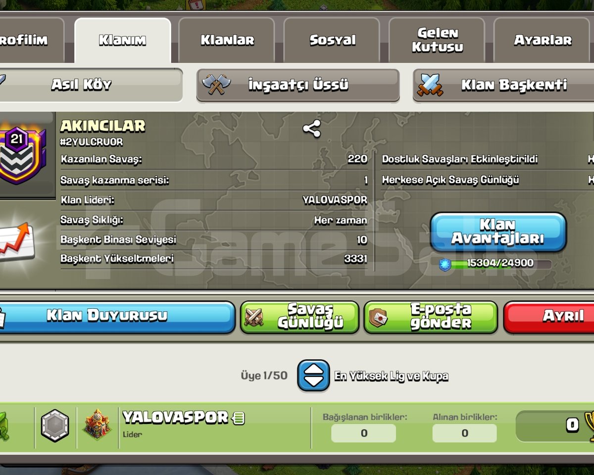 21 SEVİYE SAMP3 BASKENT FULL KLAN
