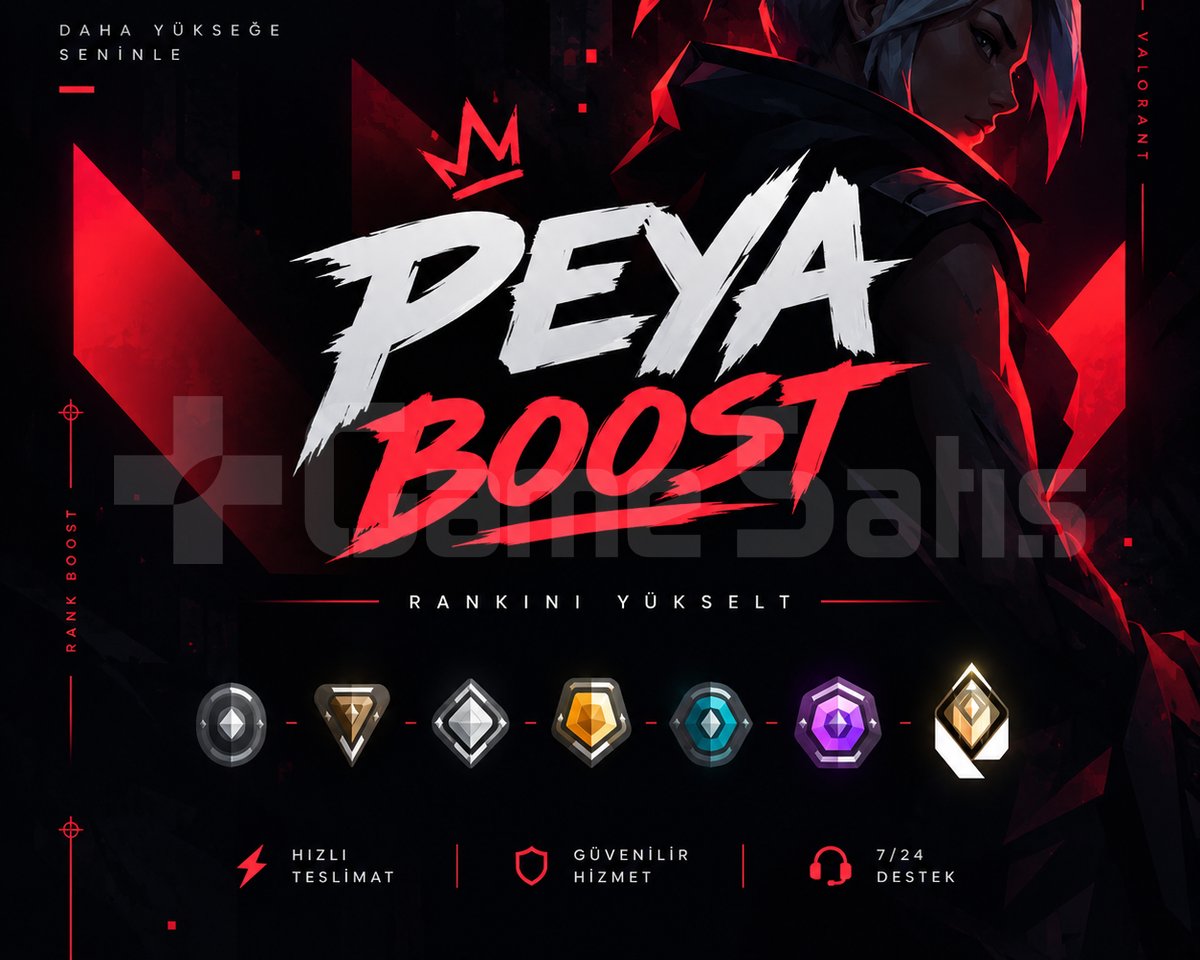 PEYA BOOST | VALORANT Rank Yükseltme