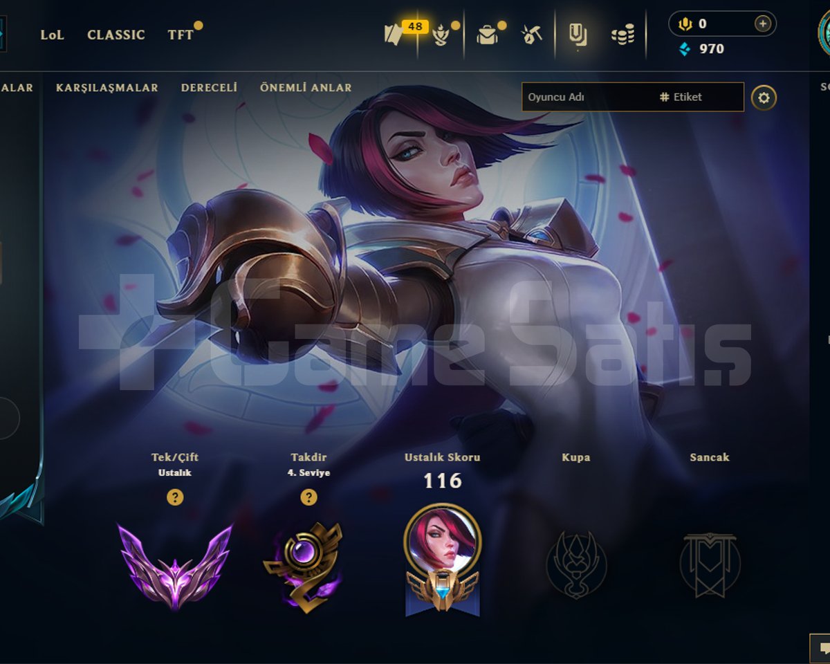 TR Master, 40 Skin, 100 Hero