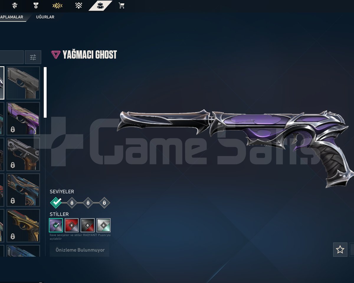 Yağmacı Ghostlu Hesap