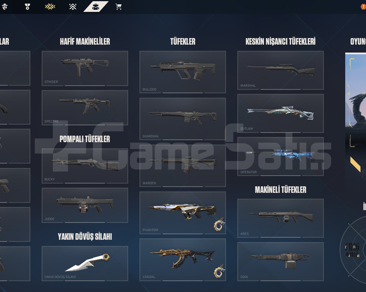 YÜKSEK MMR KALİTELİ SKİNLİ HESAP
