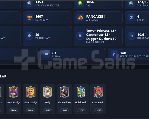 Brawl Stars Clash Royale Hesabı