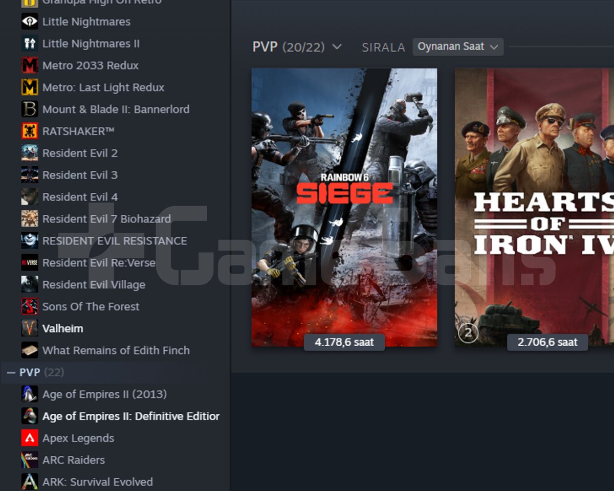 9 YILLIK STEAM HESABI BAKMAYA DEĞER