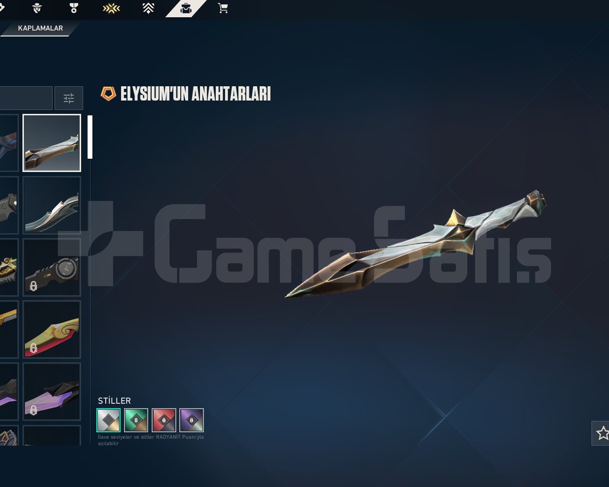 30000+ VP Harcanmış, 4+ Bıçak, Ful + Ful