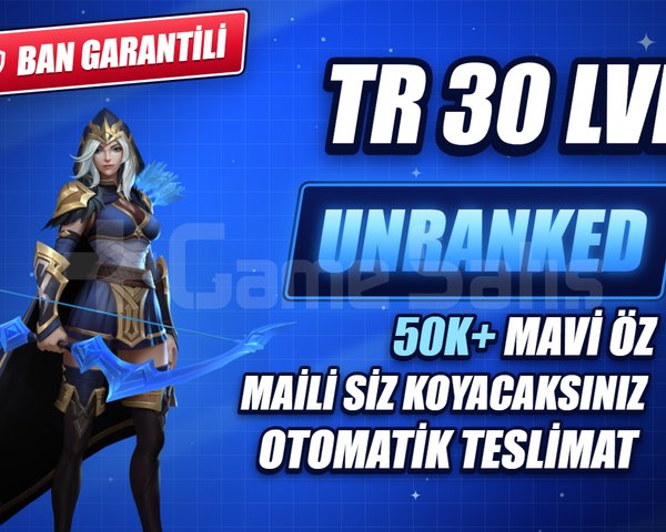 TR / 50K+ MAVİ ÖZ + MAİL ONAYSIZ + FRESH
