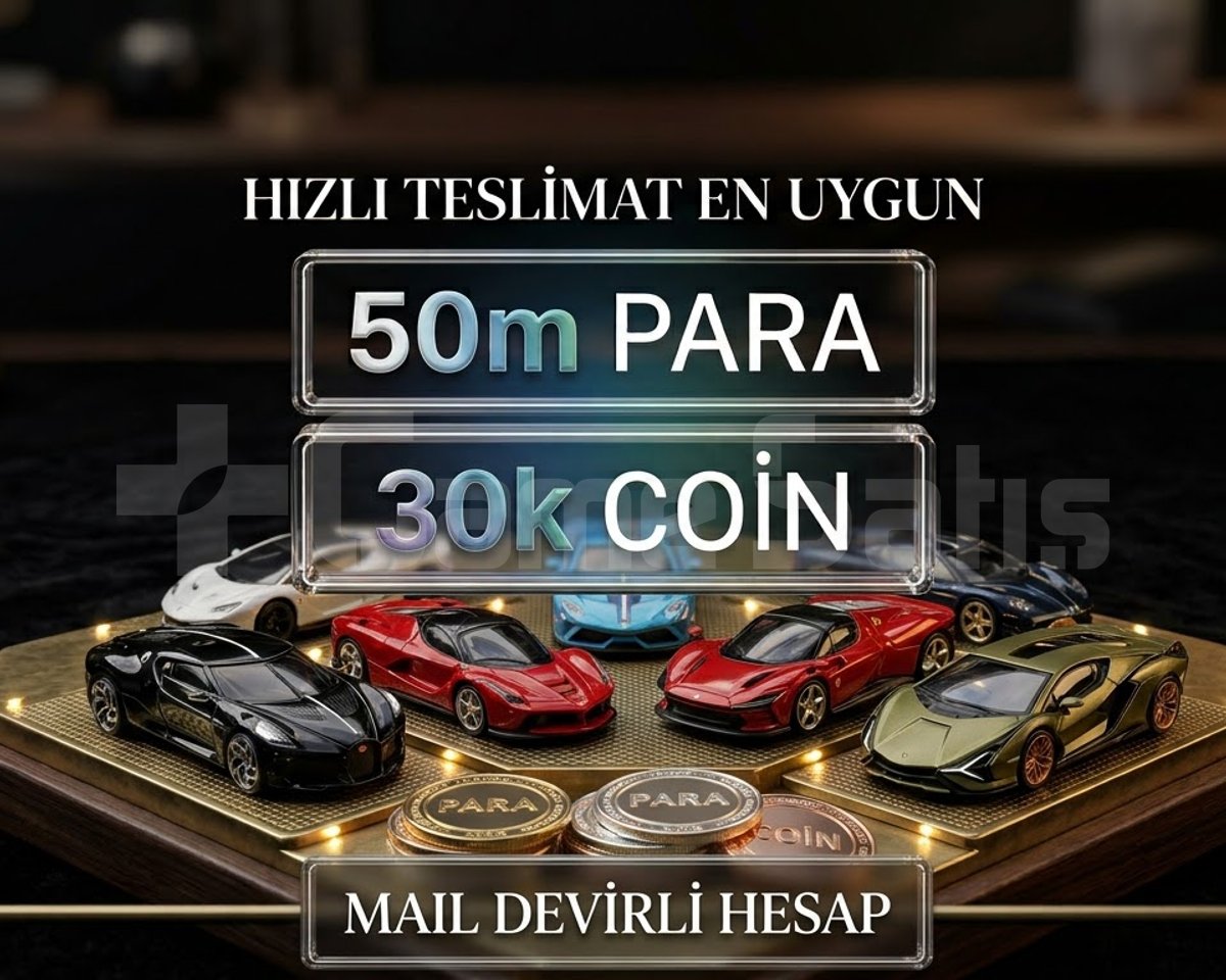 Car parking 50m para 30k coin