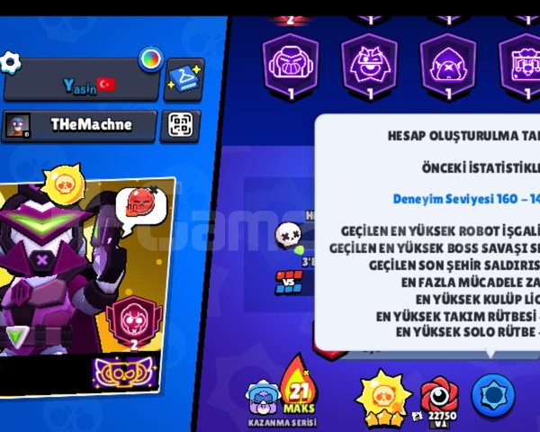 64500+ 20 PRESTİJLİ SATILIK HESAP