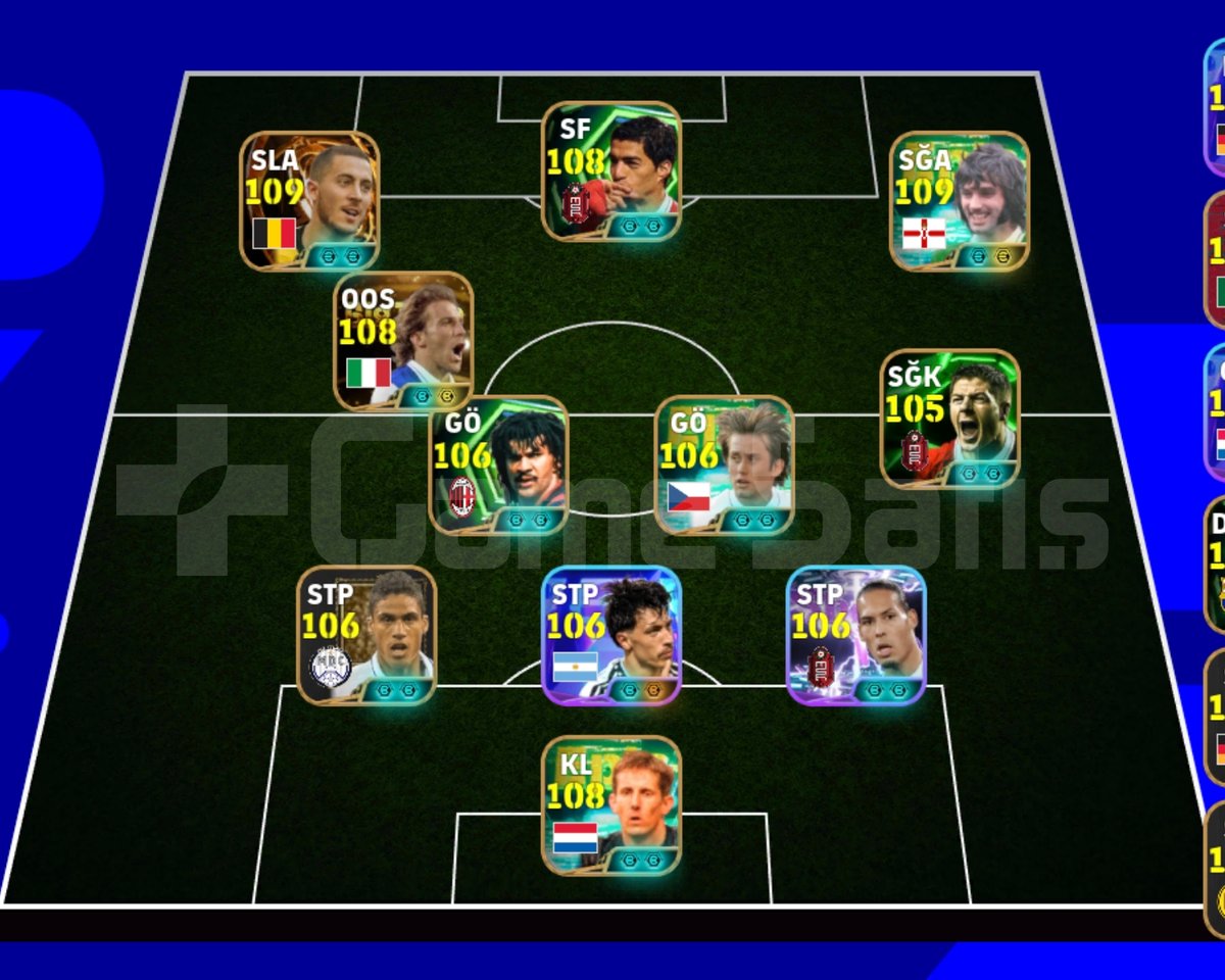 3311 109 BEST 108 DELPİERO 108 SUAREZ