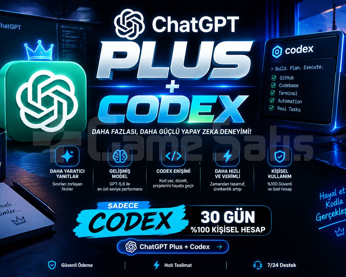 SİZE ÖZEL HESAP | CHATGPT PLUS HESABI!