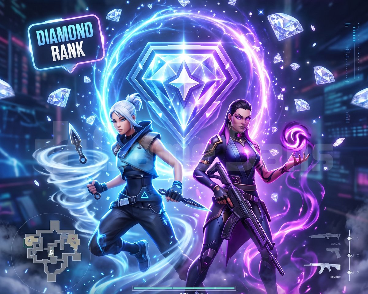 YÜKSEK MMR + DIAMOND+ 25 LVL SMURF!!