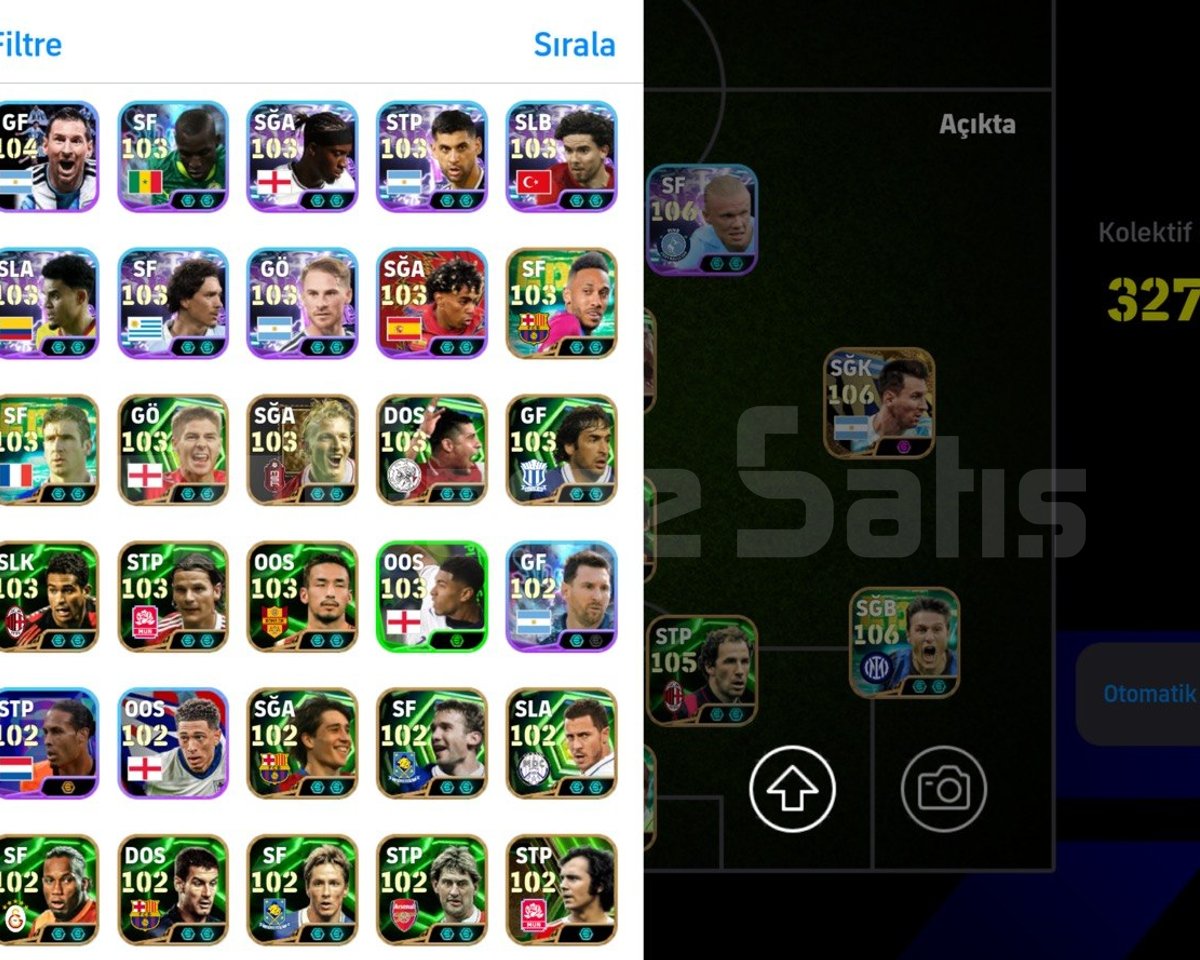 PES21 ICON KADRO + 3275KG 109 MALDİNİ