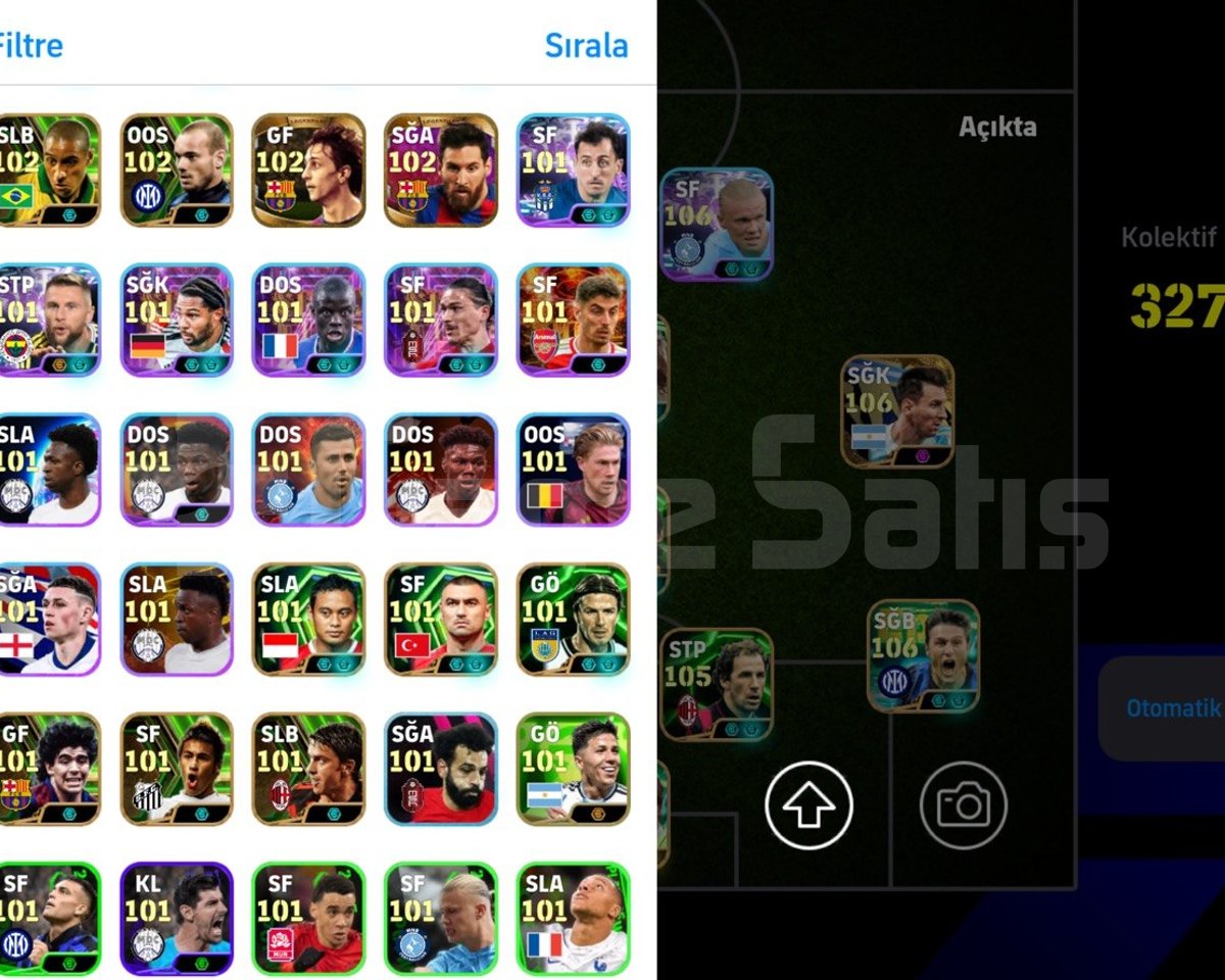 PES21 ICON KADRO + 3275KG 109 MALDİNİ