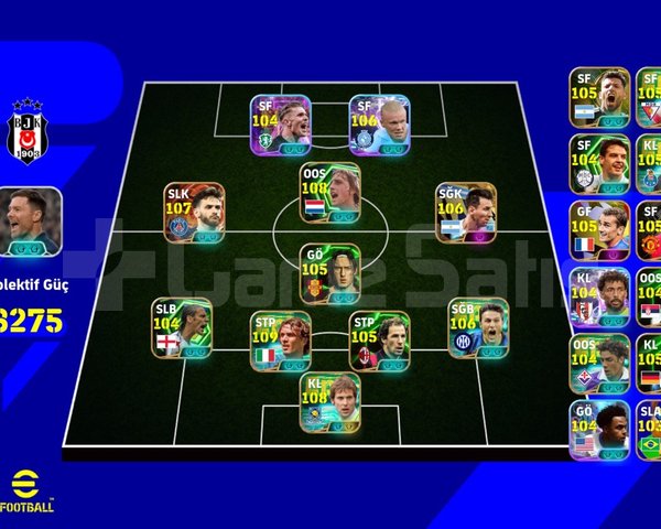 PES21 ICON KADRO + 3275KG 109 MALDİNİ