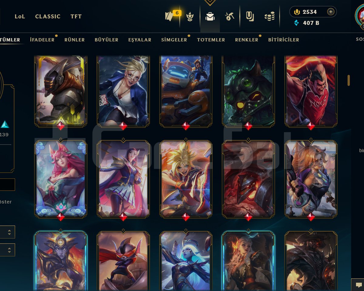 520 LVL + 401 KOSTÜM +15 İHTİŞAM + MAİL!