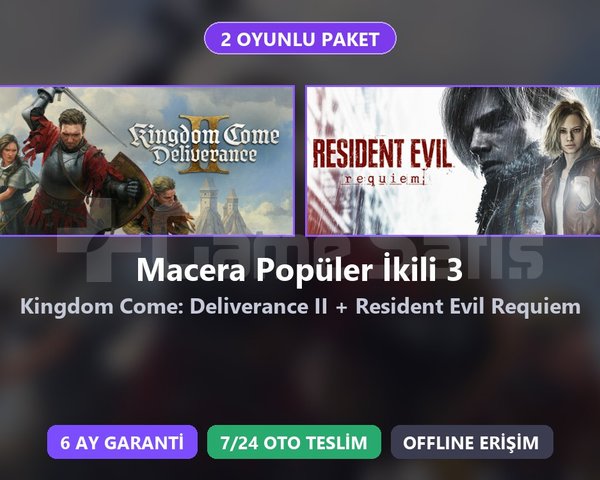KCD2 + RE9 Paketi Steam