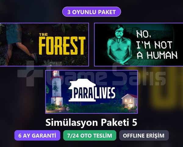 The Forest Not a Human Paralives Paket