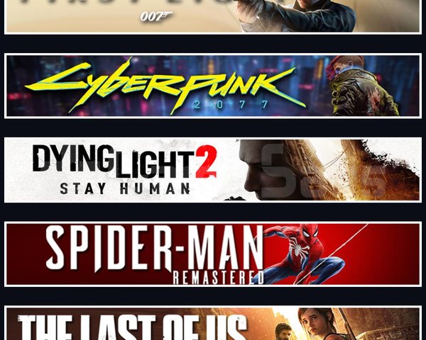 007 +Cyberpunk +DY2 +Spider 1 +TLOU1