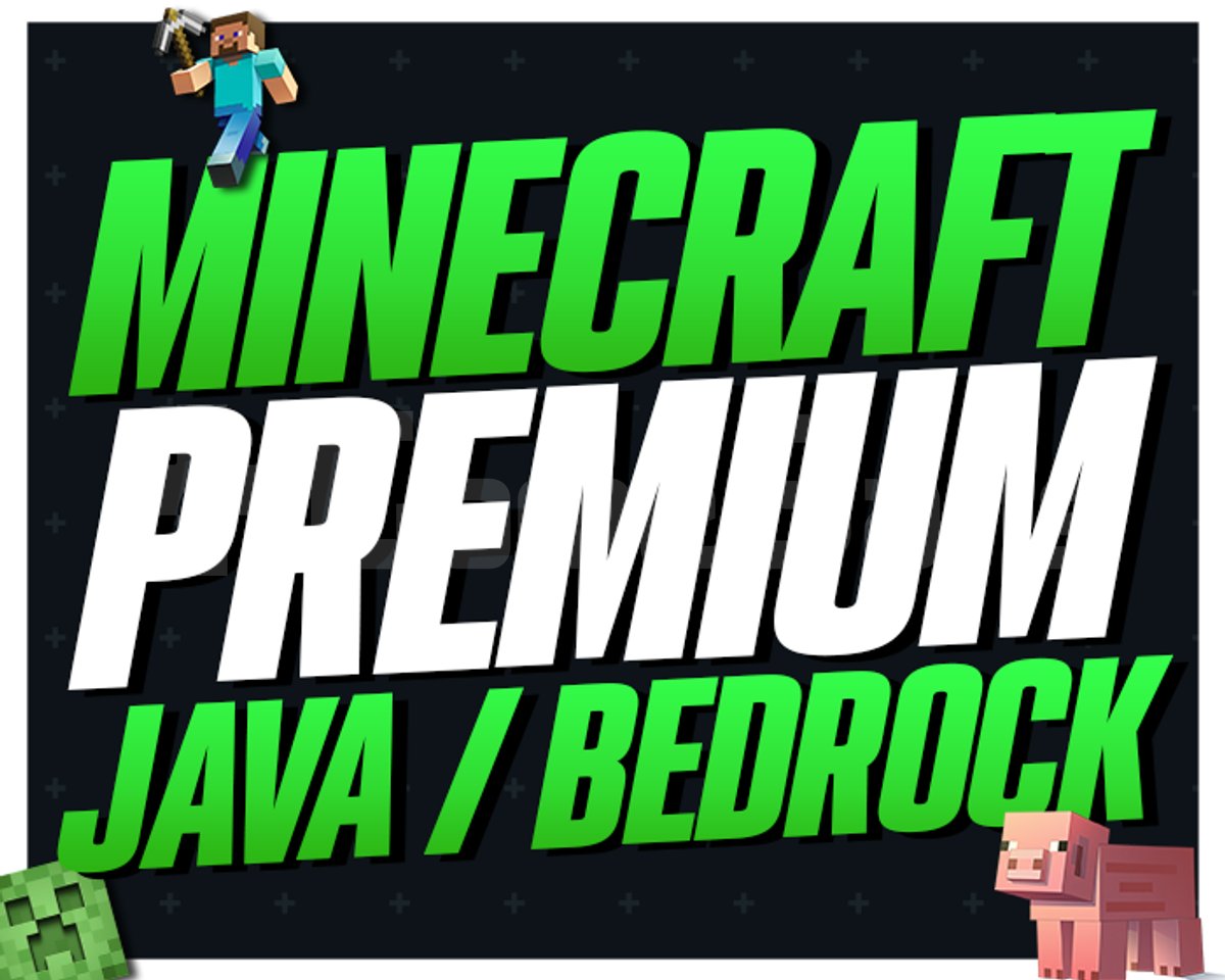 Minecraft Premium Java ve Bedrock