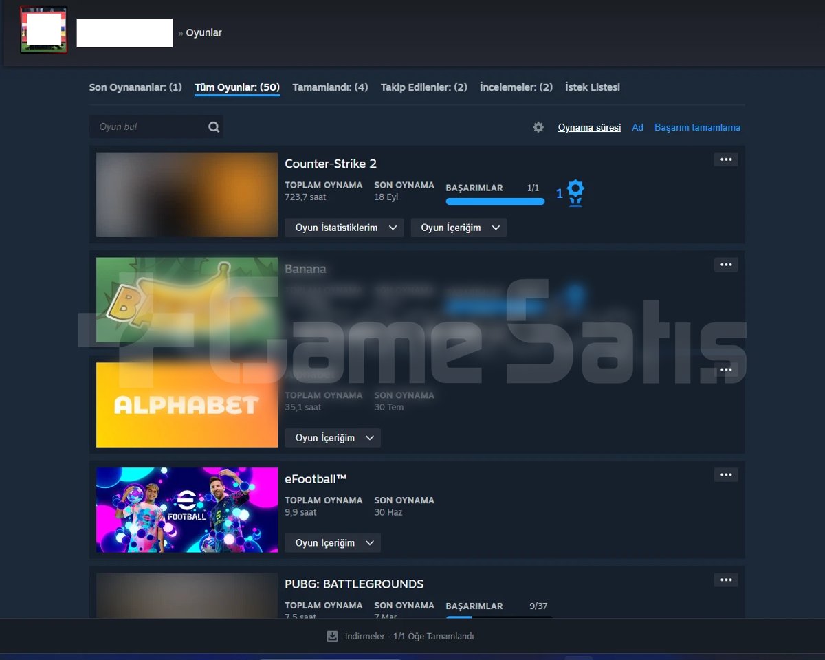 STEAM 11 LEVEL|723+ SAAT CS2 |CS2 SEÇKİN