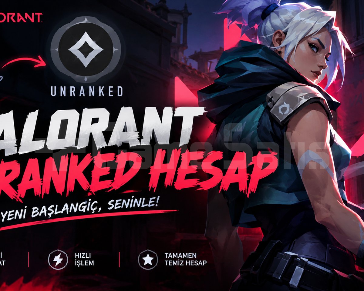 STOKLU VALORANT UNRANKED HESAP + MAİL