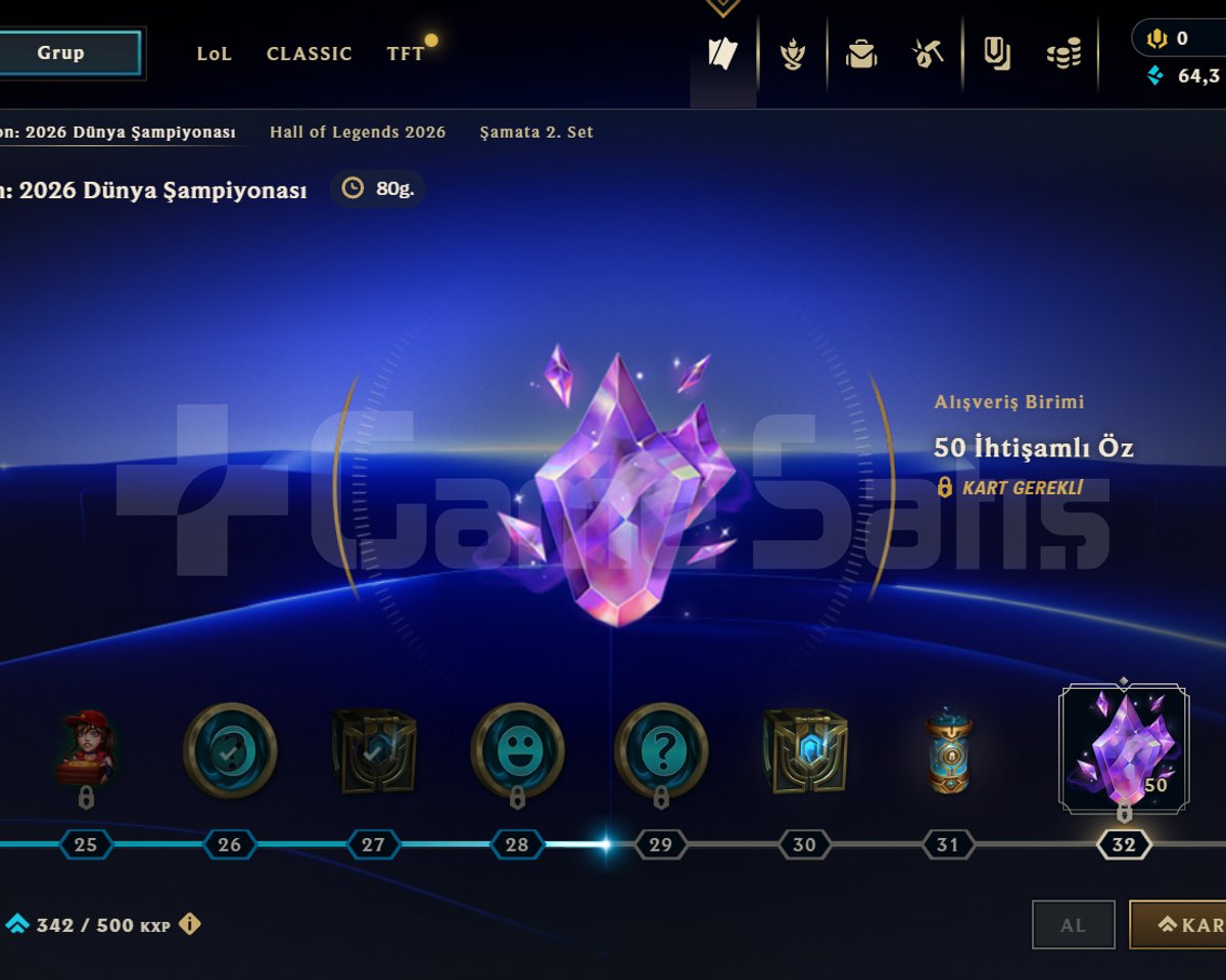 LOL TR UNRANKED 66 SV TERTEMİZ HESAP