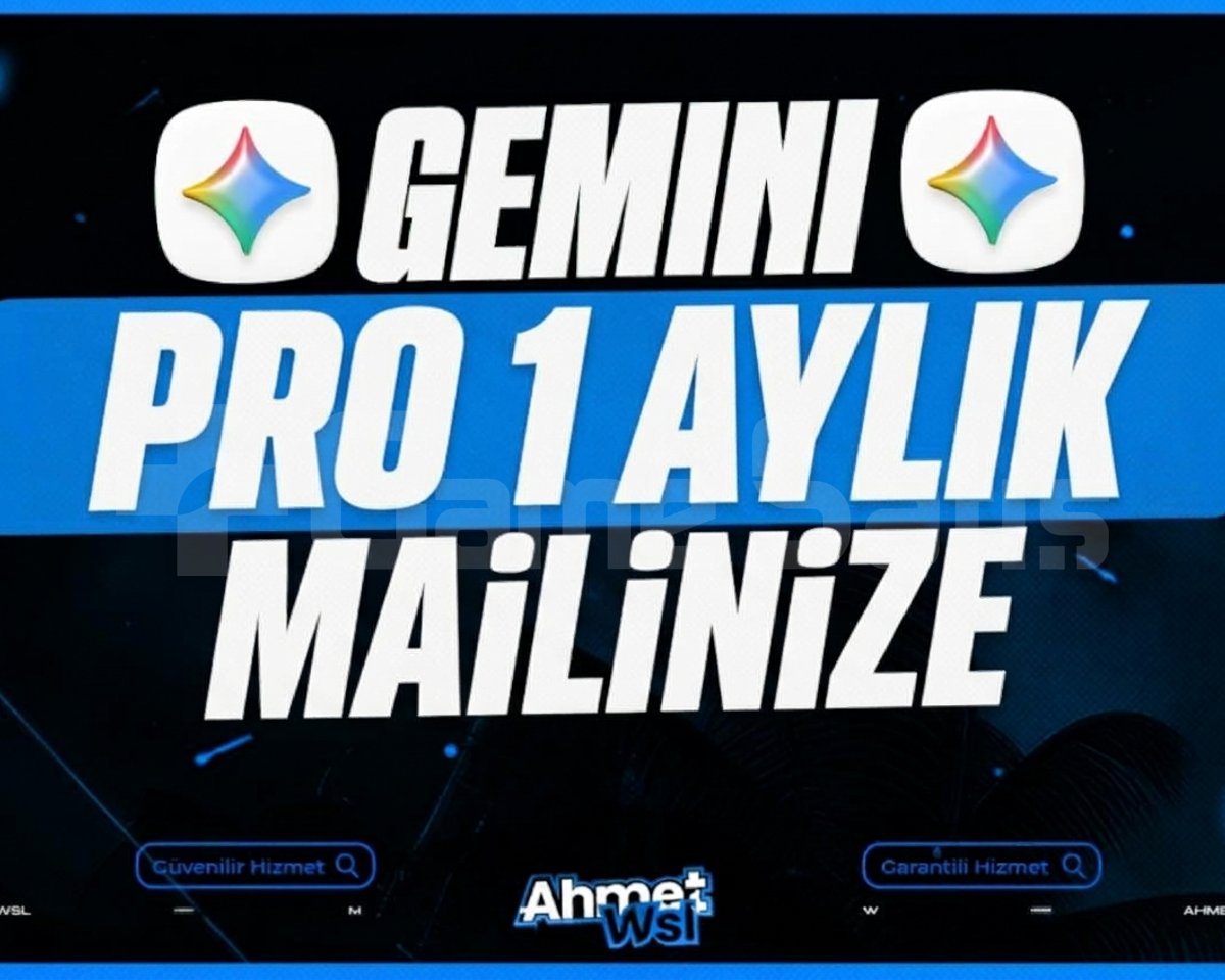 Gemini Pro 1 Ay Kendi Hesabınıza