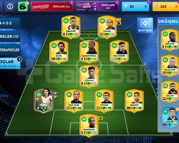 Uyguna Dream League hesap