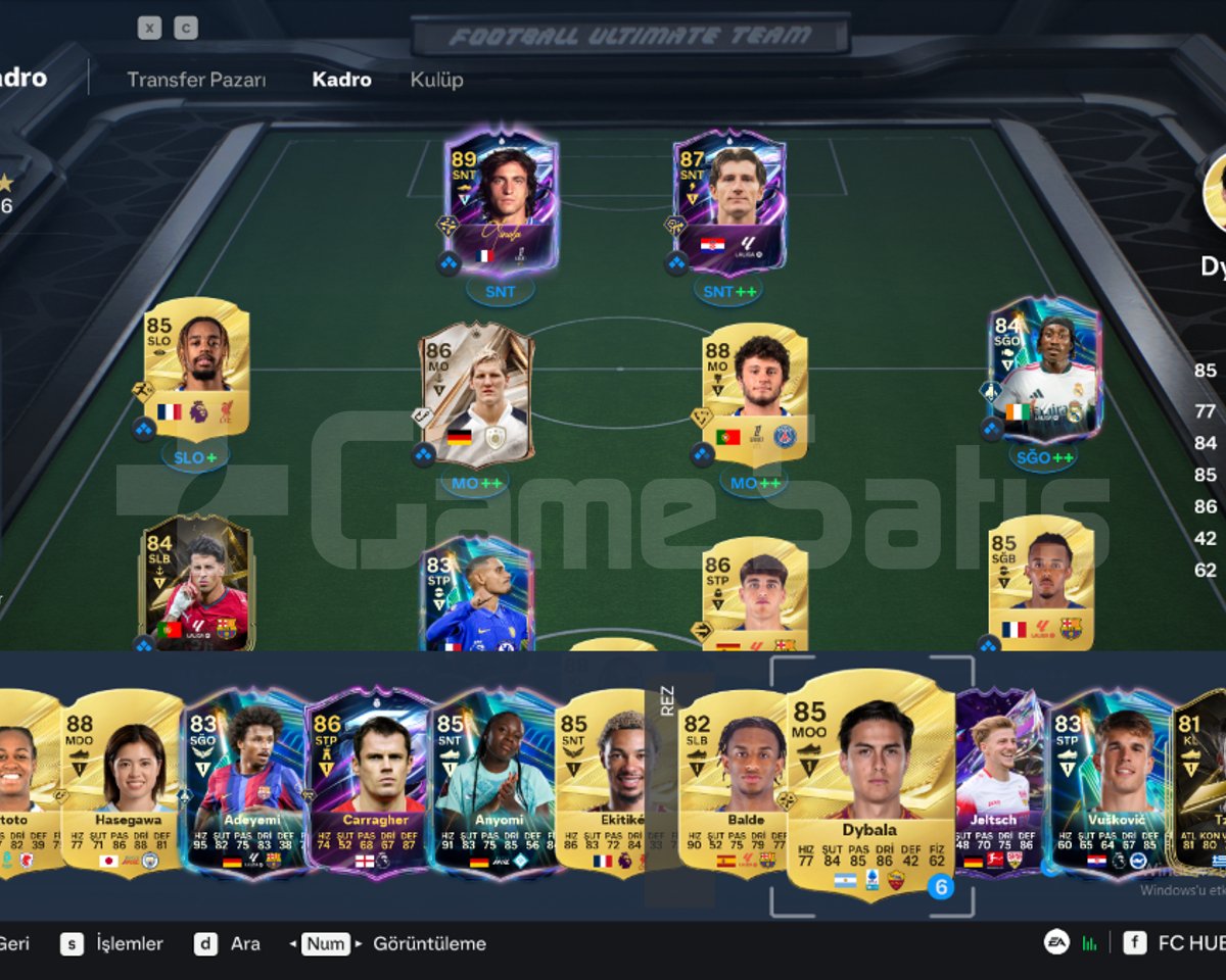 İMZA GİNOLA FC27 HESAP UCUZ