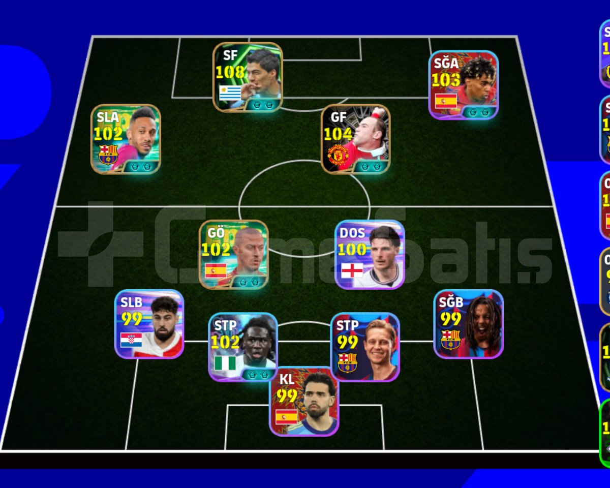 108 SUAREZ + 104 ROONEY / TEK BAĞ
