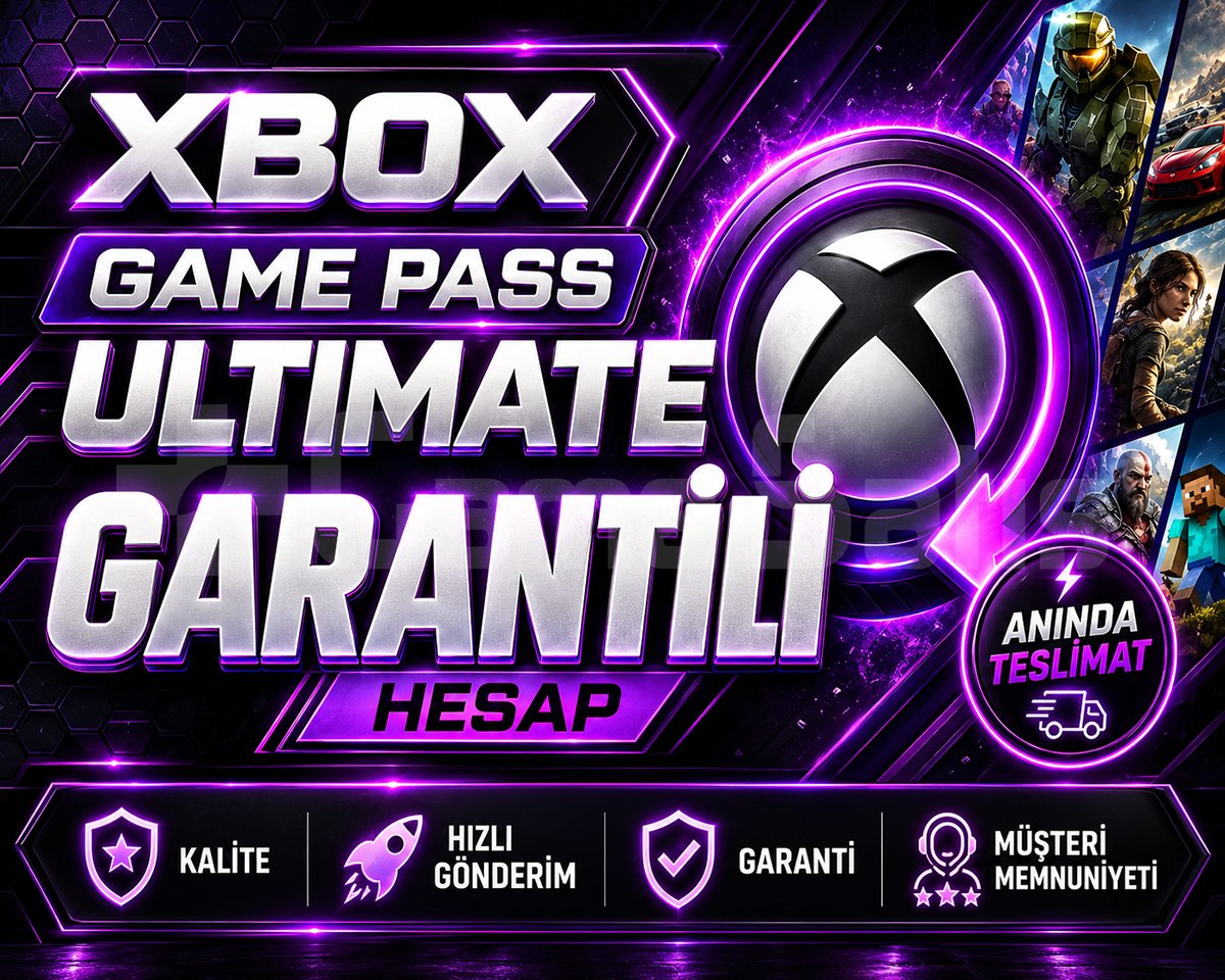 Kendi Hesabına  | Xbox Gamepass Ultimate | Garanti