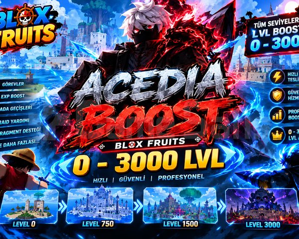 #  ACEDIA BOOST | BLOX FRUITS
