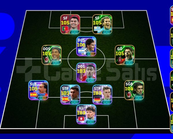 KG 3235 BOMBACI ALVAREZ+RONALDO+FORLAN+M