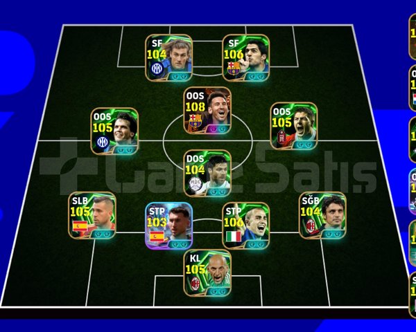 KG 3248 5 BOMBACI+MESSİ+SUAREZ+YUNUS+ABB