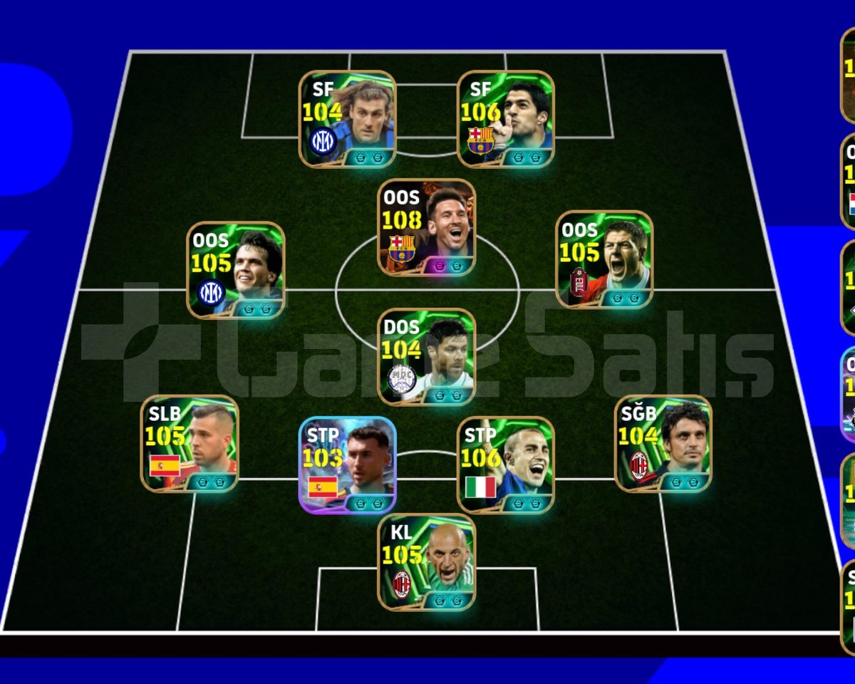 KG 3248 5 BOMBACI+MESSİ+SUAREZ+YUNUS+ABB