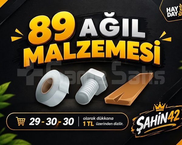 89 Adet Ağıl Malzemesi