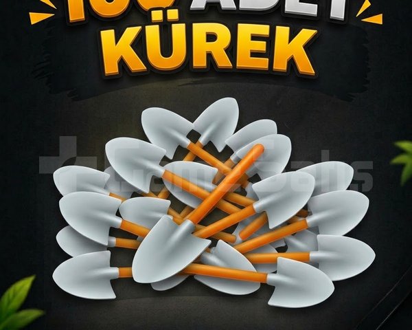 100 ADET KÜREK MALZEMELERİ