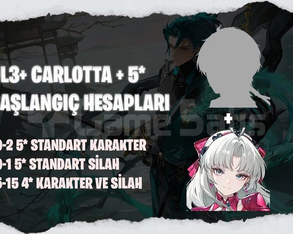 EU | UL3+ Carlotta + 5*